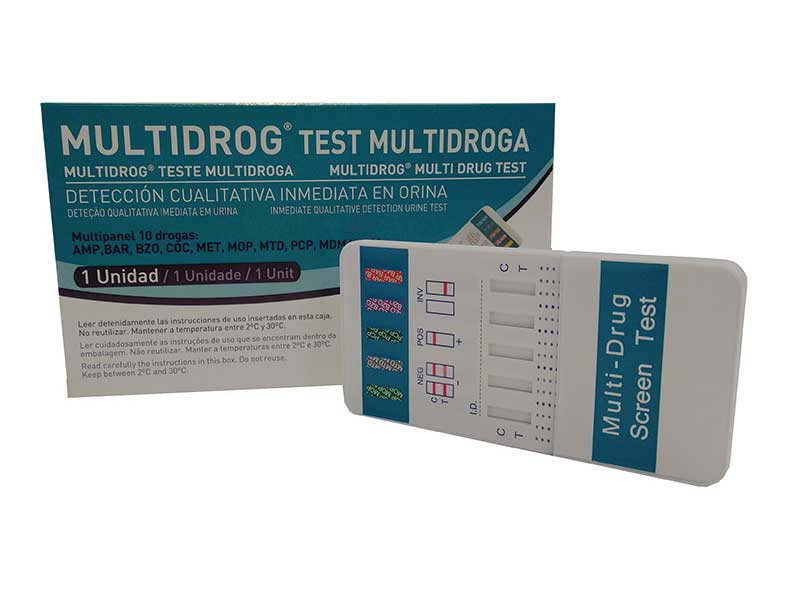 Comprar Acon Test Multidroga - Prueba Rápida de Detección de